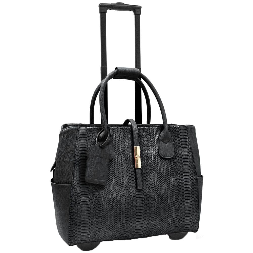 Cabrelli & Co. Fashion Executives Gloria Gold 15"Rolling Briefcase