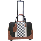 Cabrelli & Co. Fashion Executives Ginger Gingham 15"Rolling Briefcase