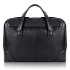 McKlein USA Harpswell 17" Leather Dual Compartment Laptop Briefcase